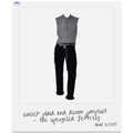 Unisex plaid and denim jumpsuit - the upcycled Jeffrey