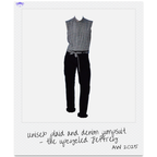 Unisex plaid and denim jumpsuit - the upcycled Jeffrey