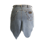 Short denim skirt - the upcycled Dolly