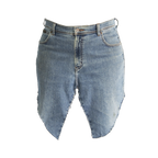 Short denim skirt - the upcycled Dolly