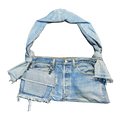 Sac à main en denim avec une poche - L'upcyclée Britney 2.0